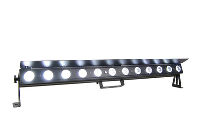 PIXBAR12VW - 12 x 6W CW/WW/A Pixel Control Bar with barndoor