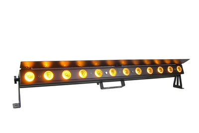 PIXBAR12VW - 12 x 6W CW/WW/A Pixel Control Bar with barndoor