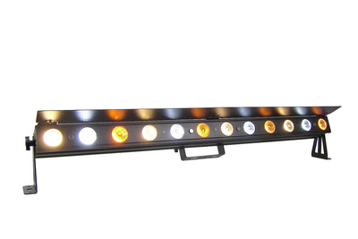 PIXBAR12VW - 12 x 6W CW/WW/A Pixel Control Bar with barndoor