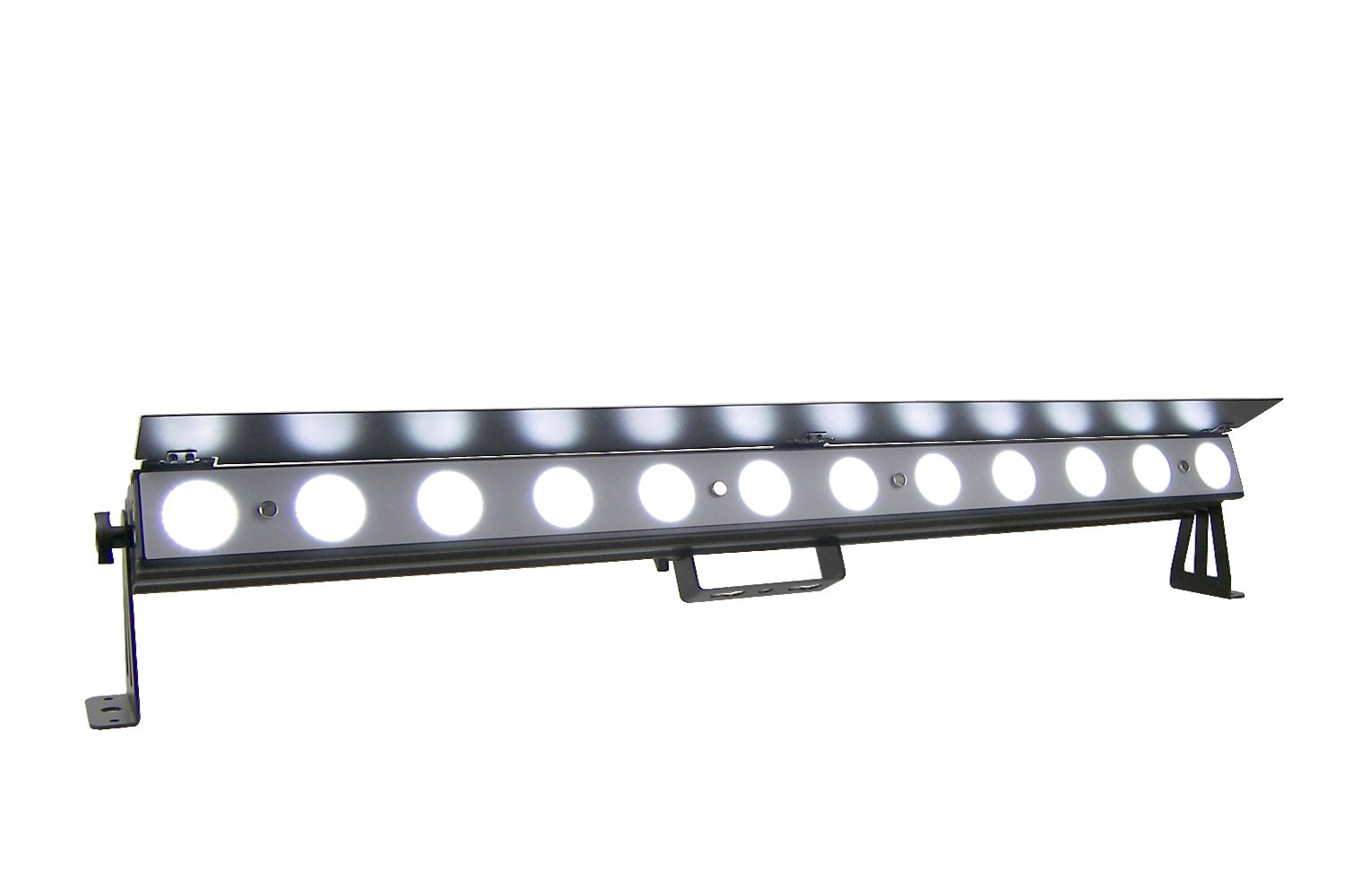PIXBAR12VW - 12 x 6W CW/WW/A Pixel Control Bar with barndoor