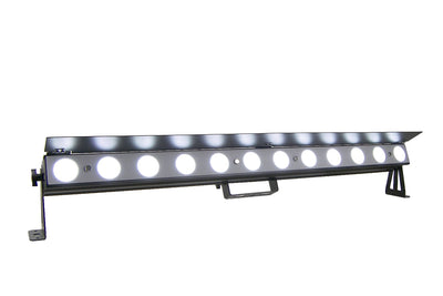 PIXBAR12VW - 12 x 6W CW/WW/A Pixel Control Bar with barndoor