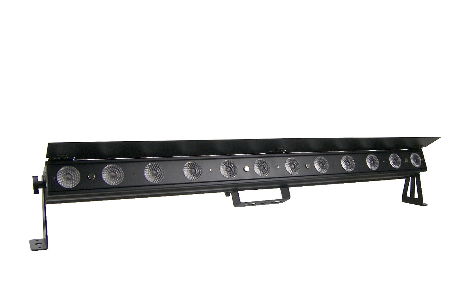 PIXBAR12VW - 12 x 6W CW/WW/A Pixel Control Bar with barndoor