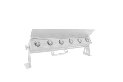 PIXBAR6VW-WH - 6 x 6W CW/WW/A Pixel Control Bar with barndoor (White)