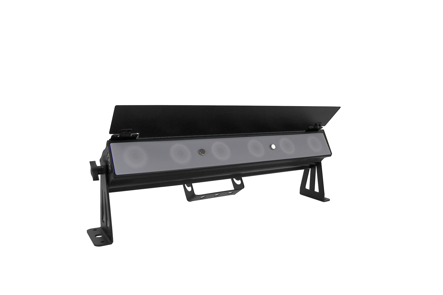 PIXBAR6VW-WH - 6 x 6W CW/WW/A Pixel Control Bar with barndoor (White)