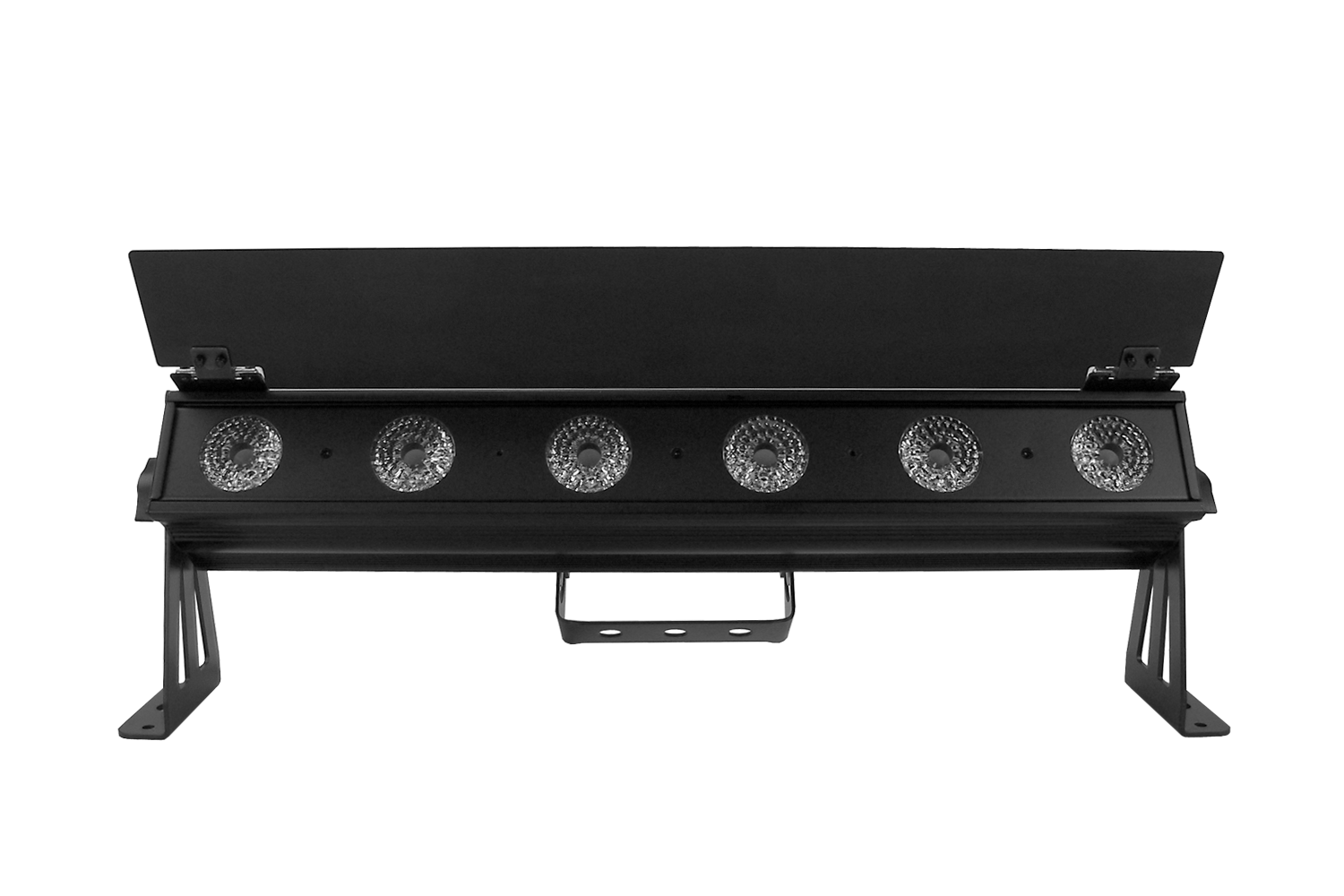 PIXBAR6VW - 6 x 6W CW/WW/A Pixel Control Bar with barndoor