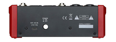 DSP FX Studio Audio Mixer 6-Channel with Bluetooth USB Play Audio interface A28