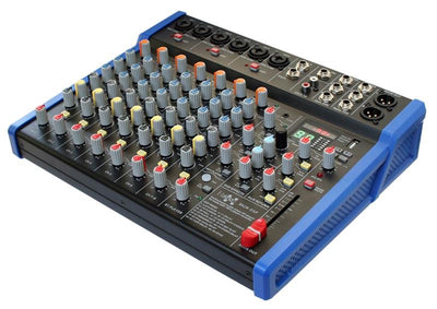 B628 DSP effects Studio Audio Mixer 12-Channel with Bluetooth USB Play Audio interface