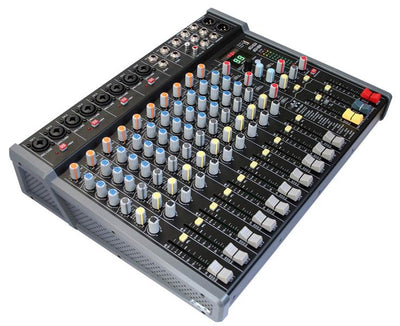Studio Audio Mixer 16-Channel with Bluetooth USB Play Audio interface DSP effects C848