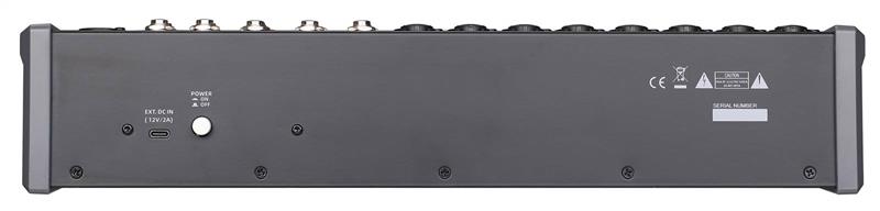 Studio Audio Mixer 16-Channel with Bluetooth USB Play Audio interface DSP effects C848