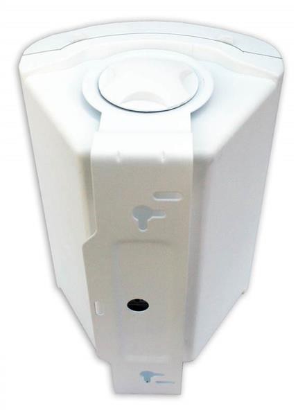 E-Lektron EWL5P White 5" Inch 250w Passive Bookshelf Speaker Pair Wall Bracket 2 Way Stereo DJ PA