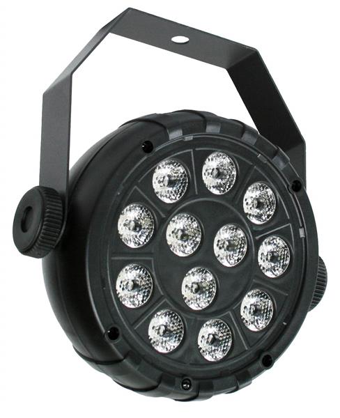 CR-Lite portable 12 X 1W RGBW LED Parcan spotlight with USB type C port