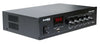 100v Mixer Amplifier Speaker Set with 6 Black Weatherproof ELA Speakers