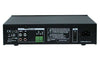 100v Mixer Amplifier Speaker Set with 6 Black Weatherproof ELA Speakers