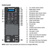 QTX Quest-12A Powerful Active PA cabinet Bluetooth FM tuner Speaker with wheels