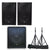 QTX Quest-10SUB Complete Active PA System Bluetooth FM tuner SD with Stands