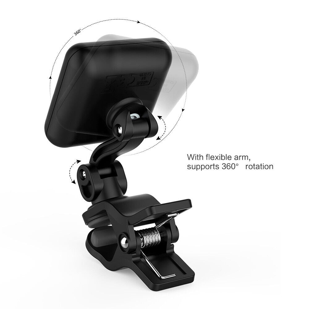 AROMA AMT-100 Tuner and Metronome Rechargeable Acoustic Guitar Violin Ukulele