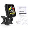 AROMA AMT-100 Tuner and Metronome Rechargeable Acoustic Guitar Violin Ukulele
