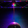 CR Lite Mirror Ball Motor With Red Green Blue 1W LED Light Capacity 3.5kg
