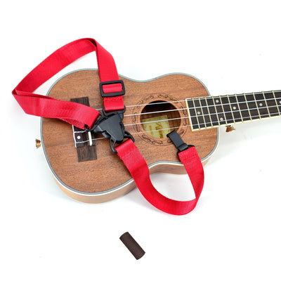 Ukulele Neck Strap Adjustable Nylon Colourful Classic Design Ukelele