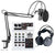 Home Recording Studio Bundle Vocal Condenser Mic Kit Headphones Mixer Interface