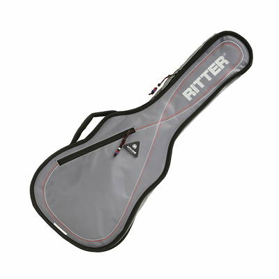 Ukulele Bag Concert Ritter RGP2-UC/SRW Silver Grey-Red-White