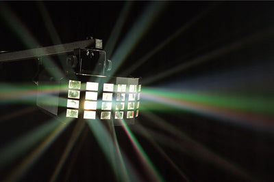 Event Lightin SABER - 2 x 12W CREE RGBW Rotating Beam Effect