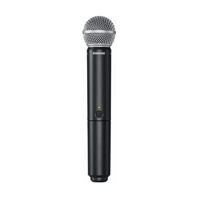Shure BLX288B58-M17 Dual Hand Held Mic System 662-686MHZ 2X BLX2B58 MIC - 1X BLX88 RX