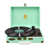 mbeat® Woodstock Retro Turntable Player TIIFFANY BLUE