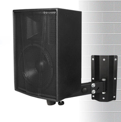 45KG Pair Wall Mount Speaker Stand Adjustable Bracket Tilt & Pan