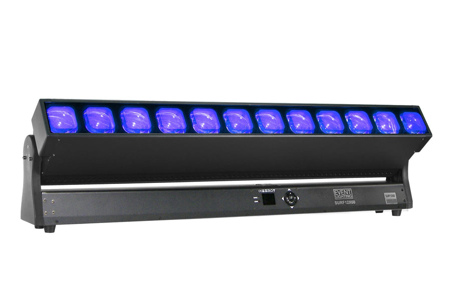 Event Lighting SURF12X60 - Tilt bar with zoom 12 x 60W RGBW LEDs