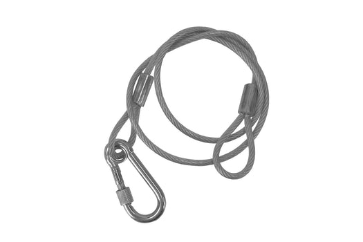 Event Lighting SW4X800PCS - 4mm Safety Wire with screw - Silver