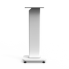 Kanto SX26W 26" Tall Fillable Speaker Stands with Isolation Feet - Pair, White