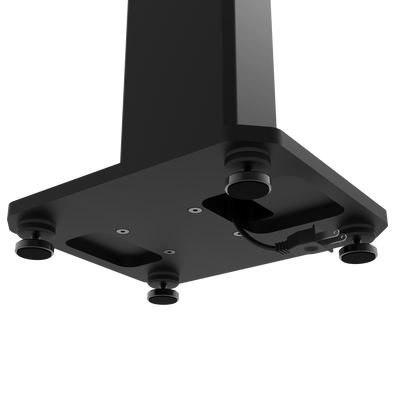 Kanto SX26 26" Tall Fillable Speaker Stands with Isolation Feet - Pair, Black