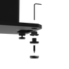 Kanto SX26 26" Tall Fillable Speaker Stands with Isolation Feet - Pair, Black