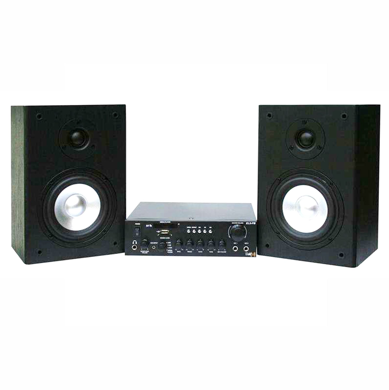 Complete Karaoke System Bluetooth Mixer Amplifier Speakers Cordless Microphones Cables