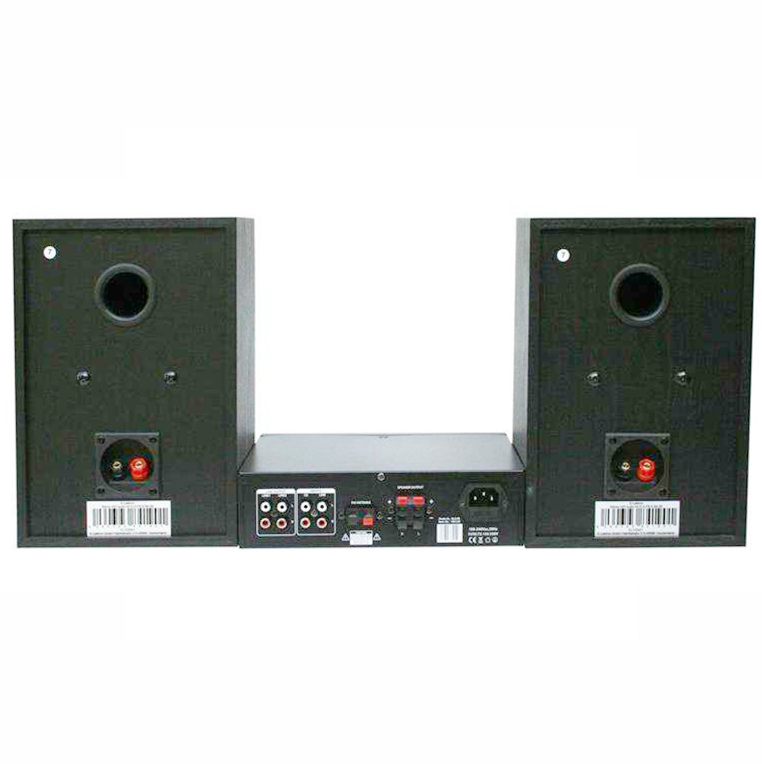 Complete Karaoke System Bluetooth Mixer Amplifier Speakers Cordless Microphones Cables