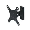 LCD TV Speaker Monitor Pivot Tilt Wall Mount Bracket 13"-27" LCD Panel 25kg
