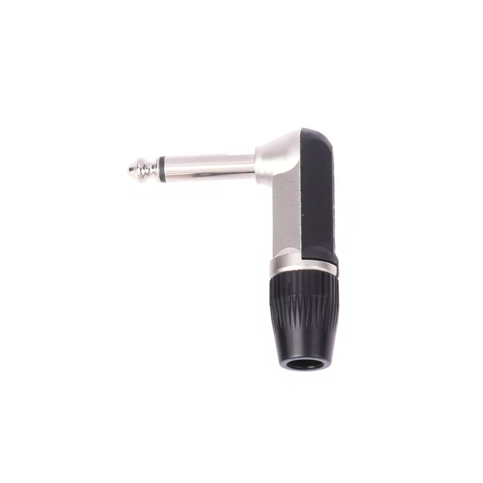 1/4" Guitar jack 6.35mm TS TRS 90° L-shaped Right Angle Plug Stereo or Mono Heavy Duty