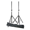 2x12" Inch 1500w Bluetooth Portable+active Loud Speaker Set Sound System with 2 Microphones and Stands