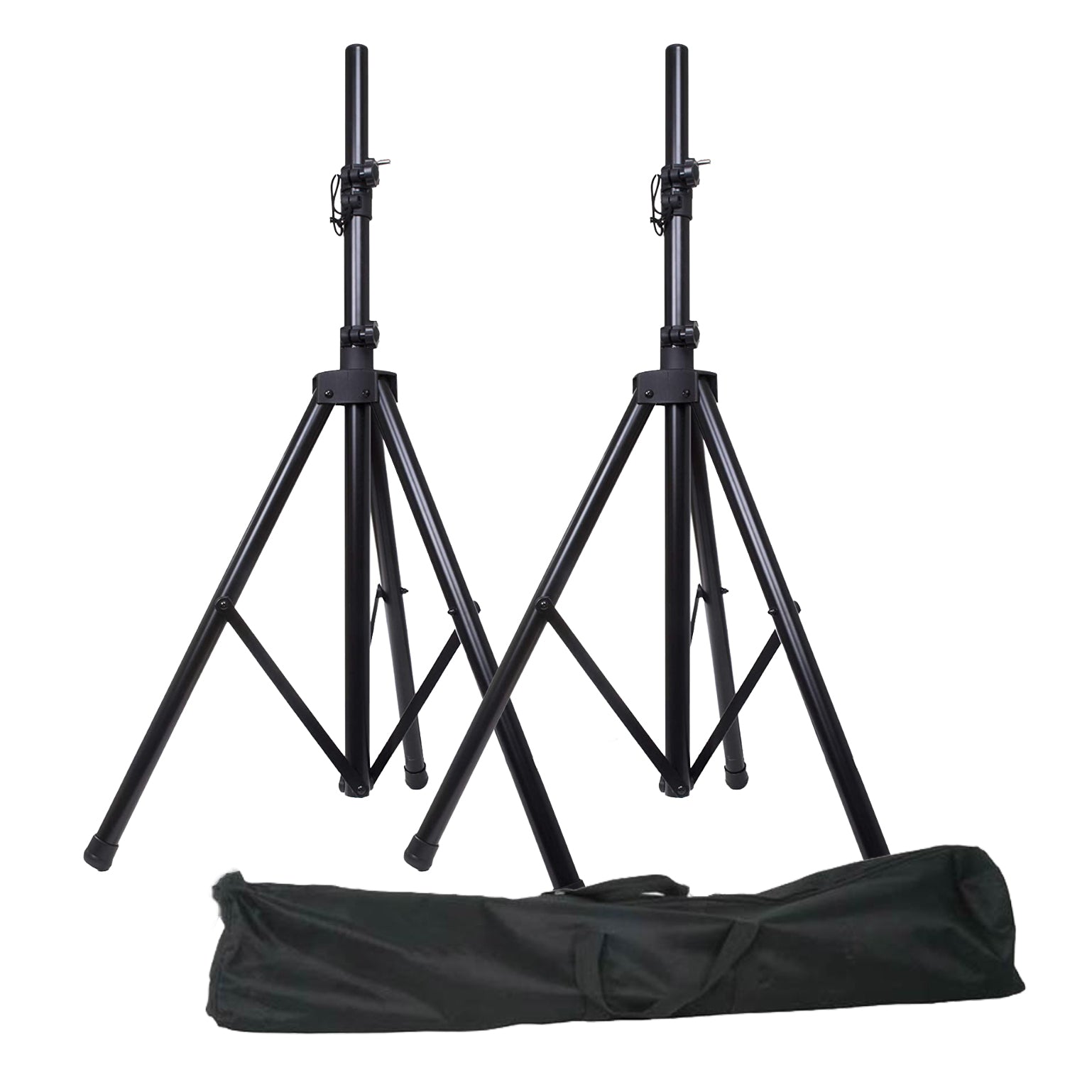 QTX Quest-QUS12 2X12" inch Karaoke Set 1560W Powered Bluetooth TWS Speakers 2 UHF Microphones Stands
