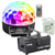 CR Lite Lighting Pak 1 Disco Star Ball Mixing Powerful LED Effect Light W 400w Smoke Machine Liquid