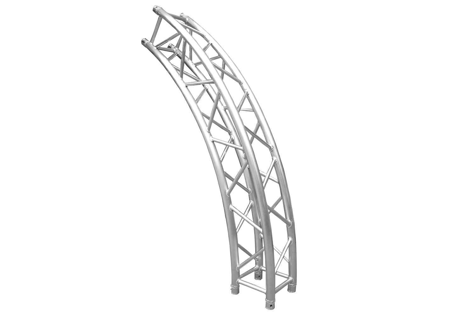 T3BD2R2 - Curved 290mm box truss-2m diagonal style, 2m Radius
