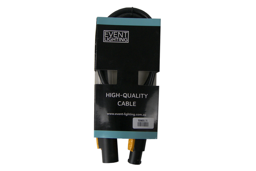 Event Lighting TONE0.75 - 0.75m Male TrueOne to Female TrueOne lead - 1.5mm2