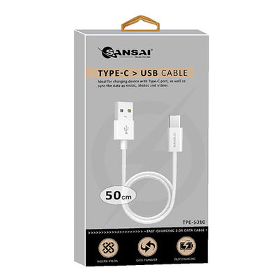 Sansai Type-C to USB Cable TPE-5010