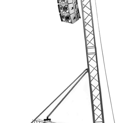 3BTLAV6PACK - Package - 290mm Box Truss Tower with V-Style Base (Approx. 6m Max Height)