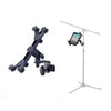 Soundking 7 to 14 inches Tablet iPad Holder Mount for Microphone Stand Heavy Duty Clamp