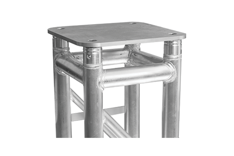 Event Lighting 290mm Aluminium Spigot Box Truss Top Plate (320mm) - ETRS3P03