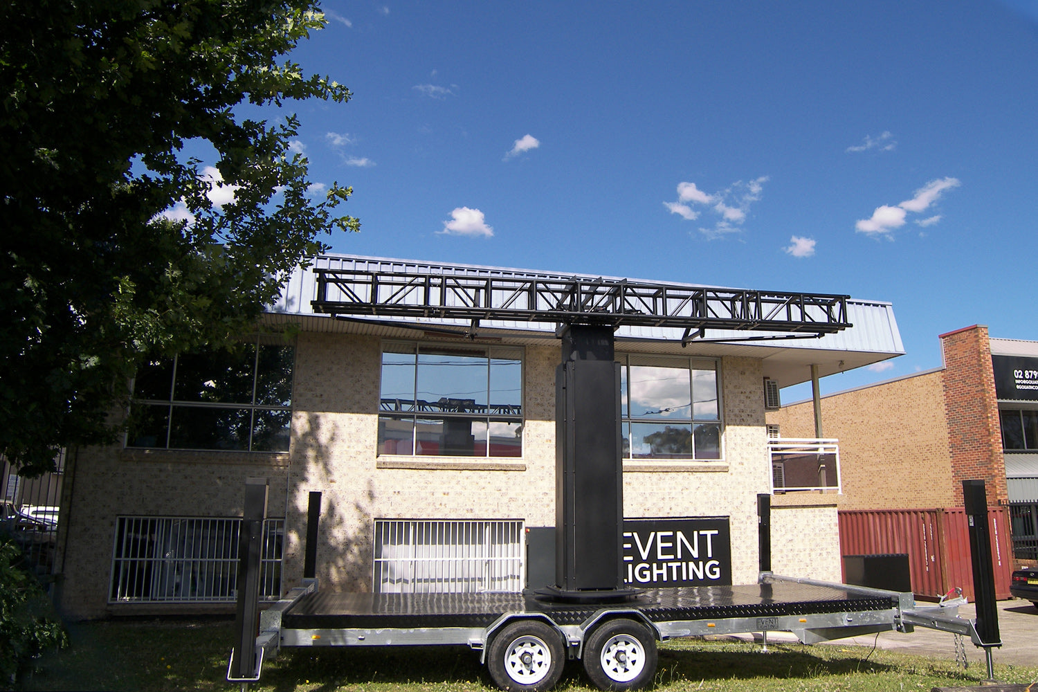 Event Lighting Trailer Tower