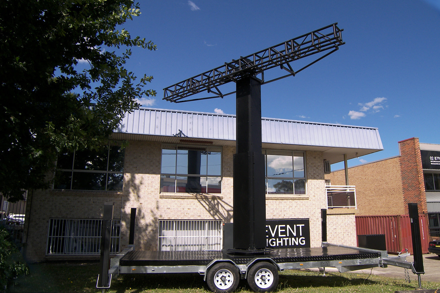 Event Lighting Trailer Tower