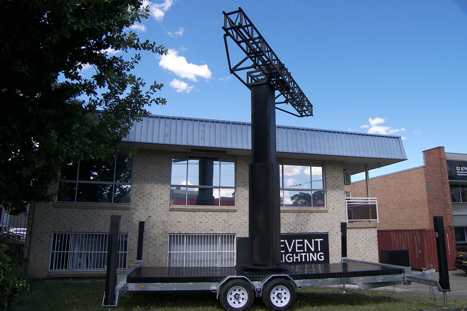 Event Lighting Trailer Tower